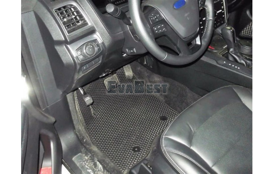 Автоковрики EVA Ford Explorer V рестайлинг (2015-...)